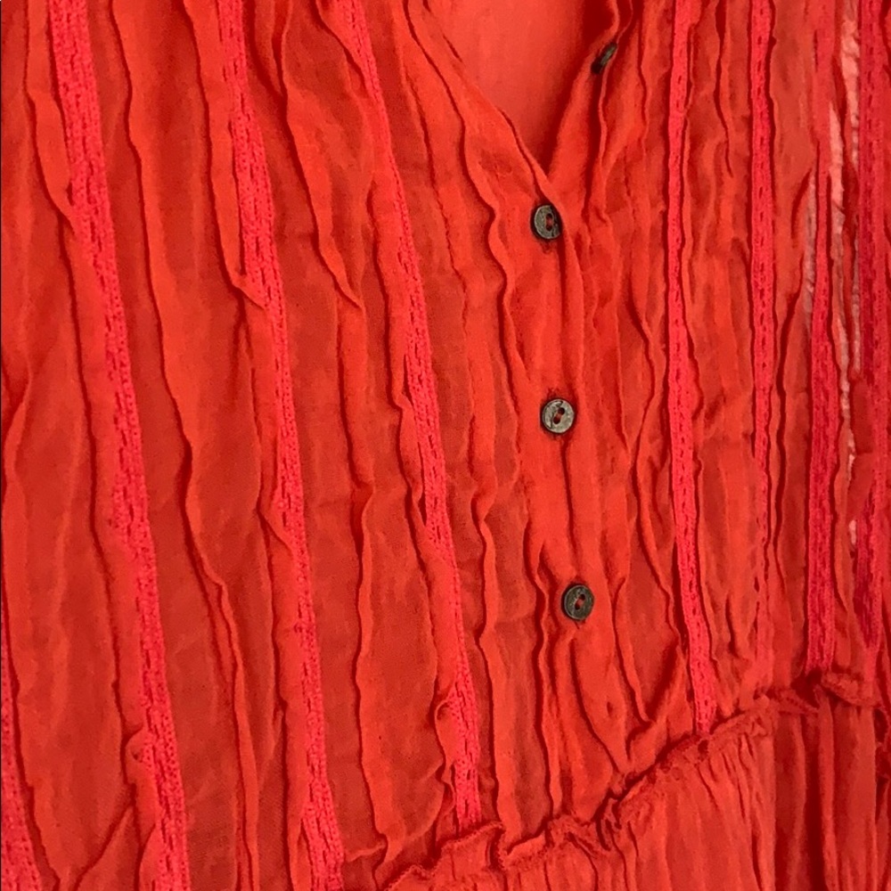 Free People Button Tank - Picture 3 of 7